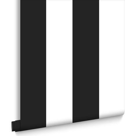 Superfresco Easy - Vliestapete - Streifen - Weiss/Schwarz - 10mx52cm