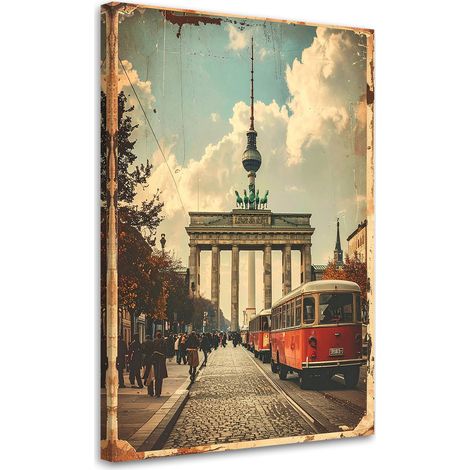 Bilder Berlin Vintage-Brandenburger Tor 30x45 (1/5)
