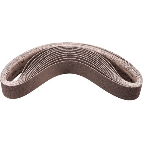 PFERD TOOLS Compactkorn Schleifband BA 40x820 mm A120 CK für Feinschliff mit Rohrbandschleifer 10 Stk (1/4)