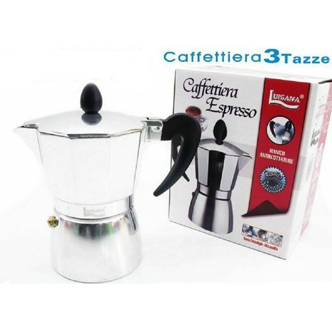 Moka Macchinetta Expert Napoletano Misura 3 Tazze