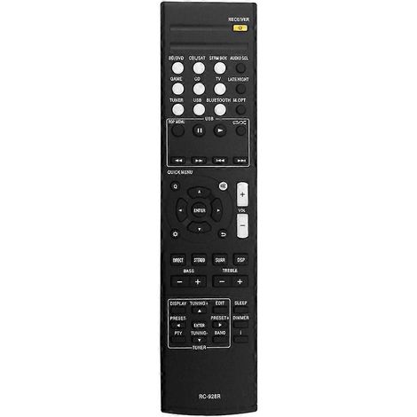 Ersatzfernbedienung RC-928R für die AV-Receiver HT-S3900, HT-R397, TX-SR373 und HT-P395 (1/5)