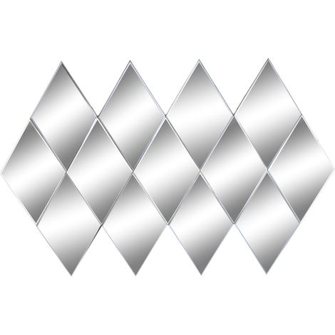 DKD Home Decor Miroir mural argenté 120x80 cm (1/3)