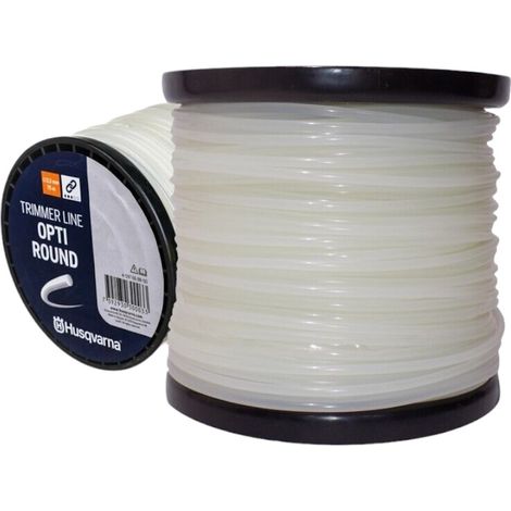 Husqvarna Opti Round tondo bobina filo decespugliatore nylon Bianco Ø 3,3 mm 75 metri