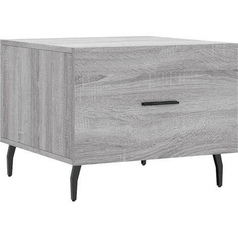 Maison Exclusive - Couchtisch Grau Sonoma 50x50x40 cm Holzwerksto