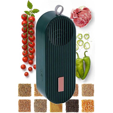 Heoaoh Obst- und Gemüsereiniger, tragbarer Ultraschallreiniger für den Heimgebrauch zur Reinigung von Pestizid-/Hormonrückständen von Obst/Fleisch/Meeresfrüchten