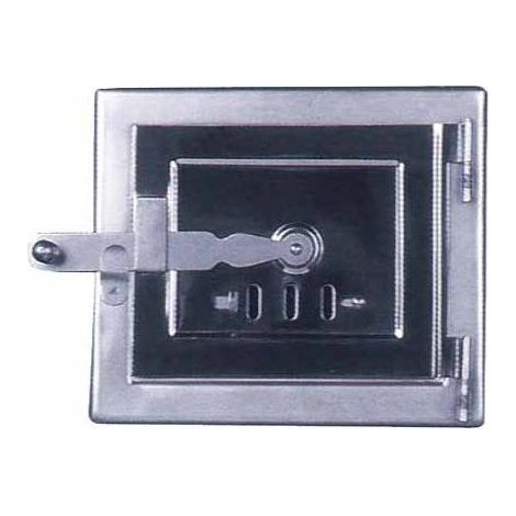 OTB Portina Camino Lamiera Zincata Incasso con Chiusura a Saltarello 21,5x24,5 cm