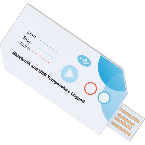 Enregistreur de données de température NFC jetable USB, accessoire pour housse de chaîne du froid, durée de vie de 180 jours (1/5)