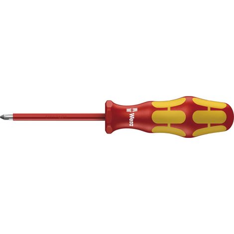 Tournevis isolé pour vis cruciformes Ph, 2 x 200 mm, Vert/Jaune (1/5)