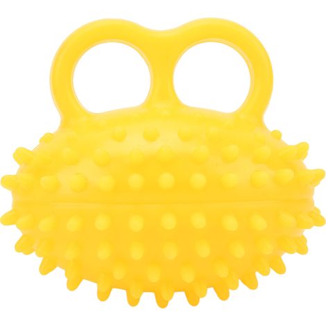 Exerciceur de doigts à 2 cordes, balle souple ergonomique et flexible, renforceur de main pour musculation des doigts et de la paume. (1/5)