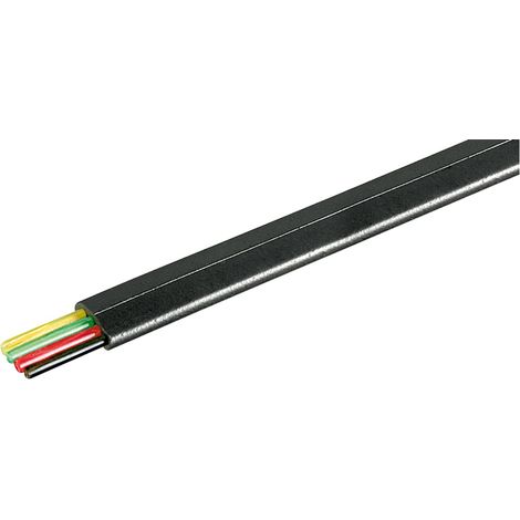 Goobay 93304 cable telefónico 100 m Negro (1/2)