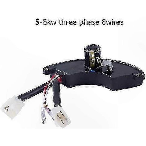 Régulateur Automatique de Tension pour Générateur 220V 380V Stabilisateur de Contrôle Compatible Modèles Essence 3KW 5KW 8KW (1/4)