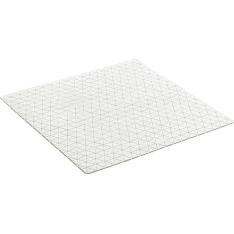 ALFOMBRA BAÑO 54X54CM BLANCO
