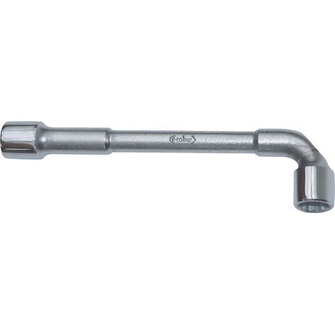 clé à pipe - débouchée - 19 mm - 6 x 12 pans - agi robur 391219