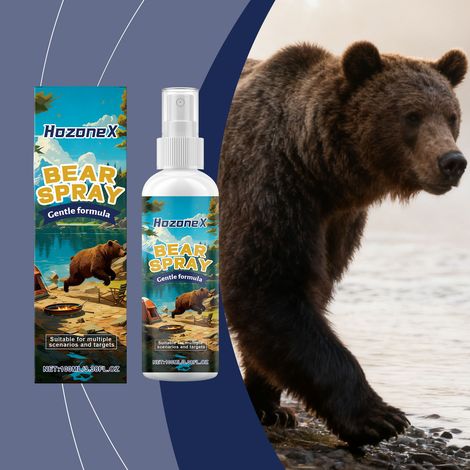 Bärenabwehrspray, geeignet für tägliche Outdoor-Aktivitäten, Wandern, Camping und andere Gelegenheiten. Praktisches Bärenabwehrspray – 100 ml -- BIEMMEDUE (1/5)