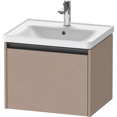 Duravit Ketho.2 mueble bajo lavabo suspendido, 1 extraíble,
