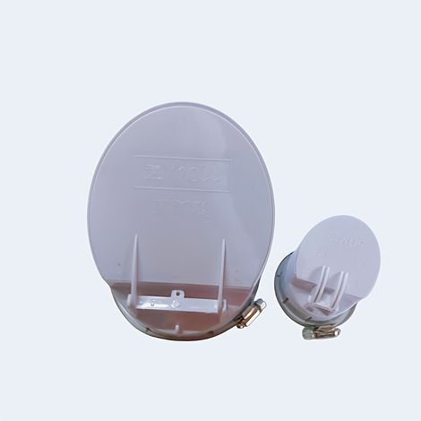 2pcs Set 50-110 Model Drainage Pipe, Floor Drain, Filter Plug, Odor Proof Drainage Cover, Multifunctional Plastic Sewer Pipe, with Self Weight Closure and Filter Plug, Used for Kitchen Sink, Floor Dra (1/5)