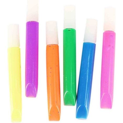Stylos peinture 3D - Noname - 10.5 ml - Couleurs fluo - Mixte - Non rechargeable