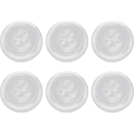 6 Piece Housewarming Protection Protector Reduction Adhesive Silicone (1/5)