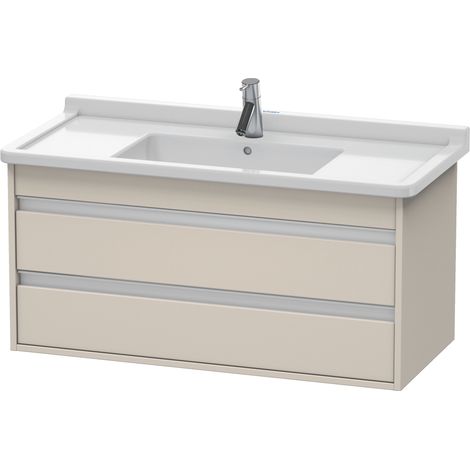 Duravit Ketho mueble bajo lavabo suspendido, 1000x480x455 mm, 2