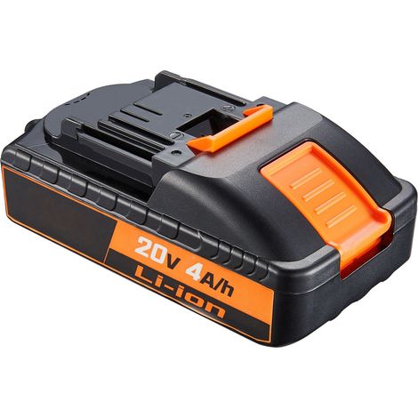 Batterie Lithium-Ion 20V 4.0Ah - Pack de remplacement haute capacité pour outils sans fil, compatible avec perceuses et visseuses 20V. (1/5)