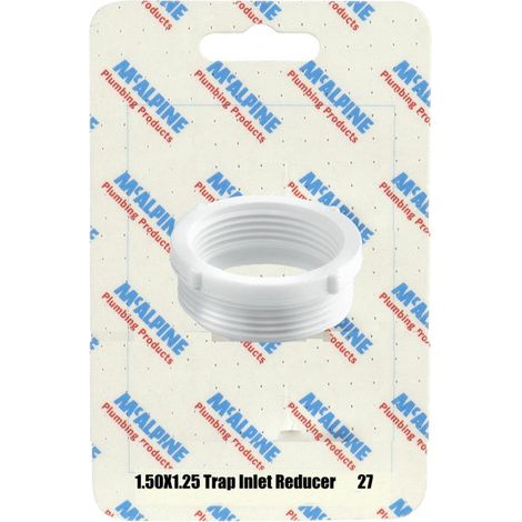 McAlpine CARD-27 1" x 1" Trap Inlet Reducer - T16 (1/3)