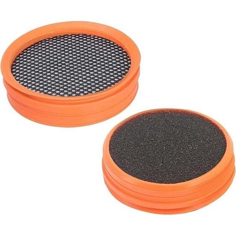 Paquete de 2 filtros de repuesto compatibles con las aspiradoras Philips FC8009/01 FC6723 FC6724 FC6725 FC6726 FC6727 FC6728 FC6729. (1/5)