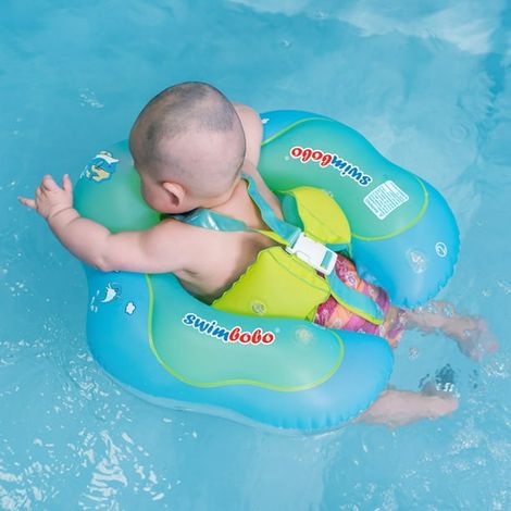Free Swimming Baby Inflatable Baby Swim Float Children Waist Ring Inflatable Pool Floats Toys Swimming Pool Accessories (1/5)