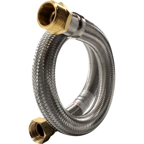 Tubo In Acciaio Inox Diametro Interno 50mm M/f 2" - 50/60 - Lunghezza 100cm