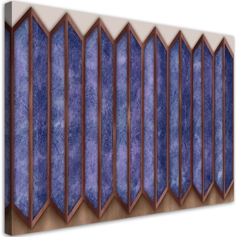 Tableau sur toile Fenêtres 3D colorées 60x40 (1/5)