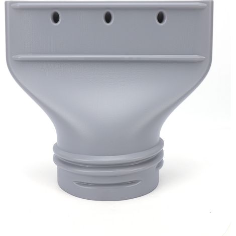Adattatore per tubo AC, connettore piatto per uscita di ventilazione per condizionatore portatile, adatto a tubi di scarico da 130 mm a 150 mm, adattatore leggero e compatto per la ventilazione dell'a (1/5)