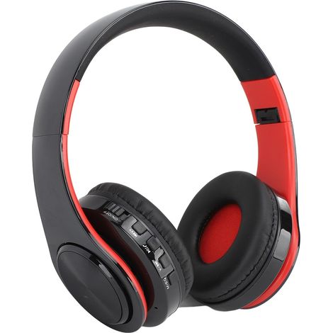 Casque BT sans Fil, écouteurs Portables Pliables avec Plusieurs Boutons pour Les Appels Téléphoniques Musicaux, Connexion BT 5.0 Stable (1/5)