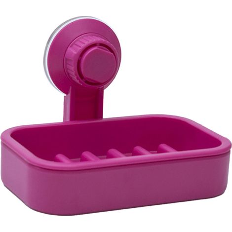 Porte-savon Mural - Boîte à Savon Abs Épaisse - Ventouse Biomimétique Pour Salle De Bain Et Cuisine - Installation Sans Outil - Lot De 1 (1/5)