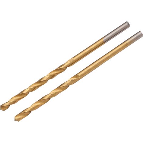 Draper Titanium Drill Bit Set – 1.5mm HSS Titanium Nitride Coated, Pack of 2