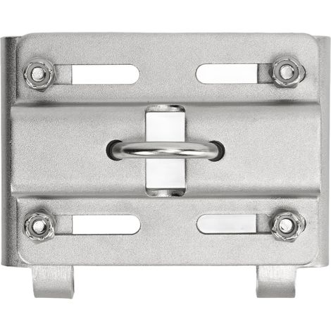 Support vertical en inox pour mât de bateau, fixation pour rail circulaire 7/8-1 pouce, support de guidage pour yachts, collier de montage en acier inoxydable (1/5)