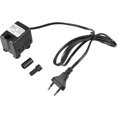 Extrem leise Tauchpumpe 450 l/h 6 W – Aquarium/Brunnen – EU-Stecker 220–240 V (1/5)