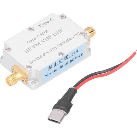 HF/FM/VHF/UHF-Sender aus korrosionsbeständiger und antioxidativer Aluminiumlegierung, Breitband-HF-Leistungsverstärker für Funkanwendungen (1/5)