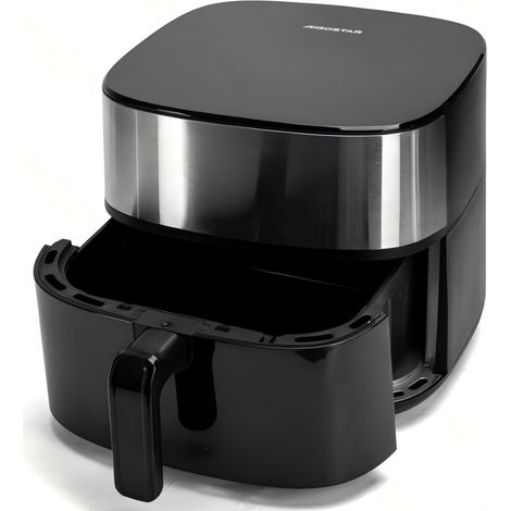 Friteuse à Air Chaud Aigostar 8L 2000W – Grande Capacité, Panneau Tactile Intelligent en Acier Inoxydable, Cuisson Saine sans Huile pour Famille (1/2)