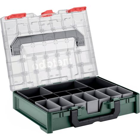 Organizzatore metabo metabox 100s 15 scatole trasparente ermetico (1/5)