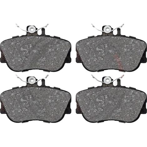 KIT PASTIGLIE FRENO ANTERIORI compatibile con MERCEDES-BENZ CLASSE C T-MODEL (S202) / PASTIGLIE FRENANTI AUTO OEM P 06 017 / 39501 , / SOSTITUZIONE DIRETTA / BASSA POLVERE / SILENZIOSO