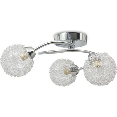 Plafonnier adapté à 3 ampoules G9 de 120 W (1/5)