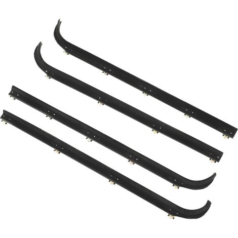 Joints Balayage Feutre Joint de Porte E7TZ1521452A Étanche Anti-Poussière Isolation Phonique Remplacement Ford Mustang (1/5)