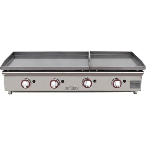 Plancha à gaz - Série DUO 80 + 40 cm - Arilex