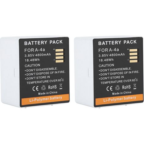 Batterie de rechange 4800mAh pour Arlo Ultra, Ultra 4K, VMA5400‑10000S‑308‑10069‑01 (1/5)