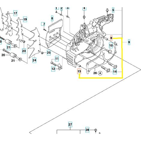 BROCHE 593806001 ORIGINAL HUSQVARNA