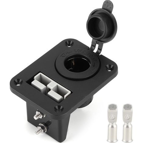 Allume-cigare Adaptateur Prise Double Sortie 50A 600W pour Bateau Yacht Camping-car Bus Camion (1/5)