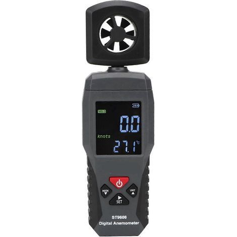 Anémomètre portable ST9606, anémomètre de poche, anémomètre (1/4)