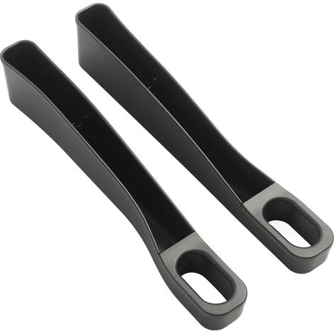Pair of Large Capacity Car Slots for Model Y, Plastic Car Slot Storage Box for Phones, Keys, Coins, Easy to Install and Fill (1/5)