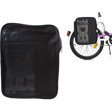 Borsa per Bicicletta Posteriore Laterale Bici da Passeggio o Pieghevole Bike (1/4)