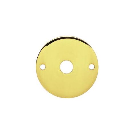 Entrée de porte Ø 43 mm BRIONNE Laiton poli - Ø 9 - 1050714LP