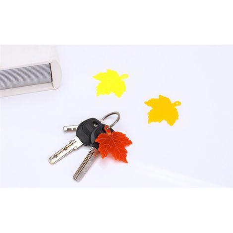 Ouvre-Boîte Compact Universel en Plastique pour Colis, Enveloppes et Carton - Style Feuille d'Érable 4.5x5cm (1/5)